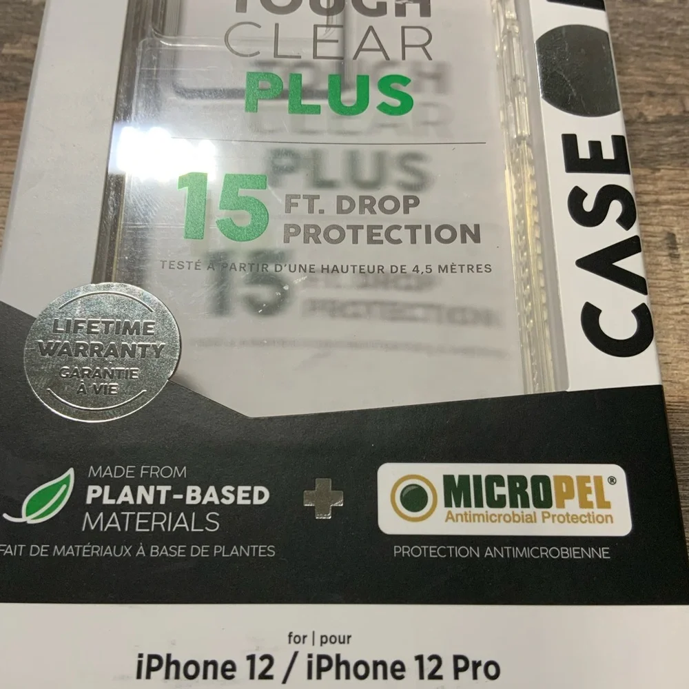 Casemate Tough Clear plus iPhone 12 Pro 6.1’’